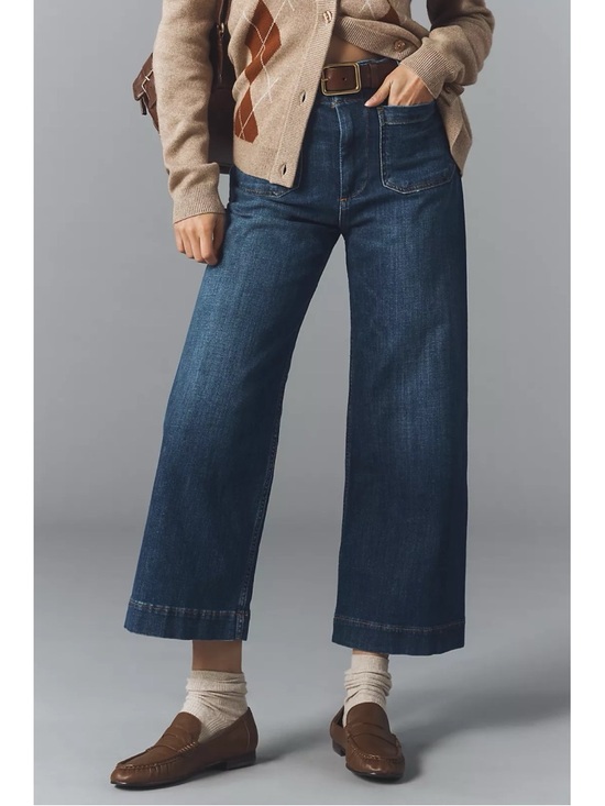 Anthropologie Denim - Anthropologie | The Colette Crop Wide-Leg Jeans by Maeve